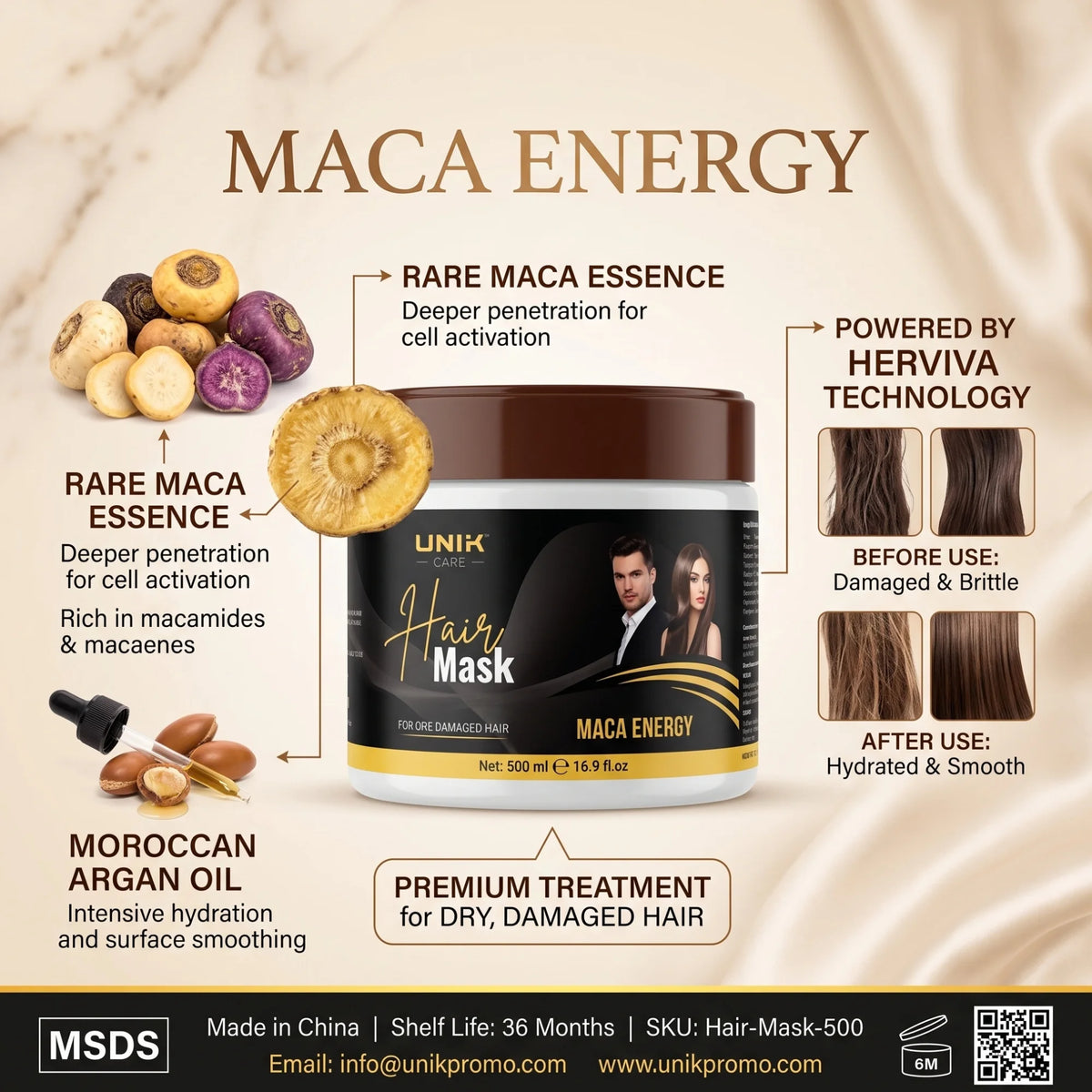 Maca Energy Hair Mask
