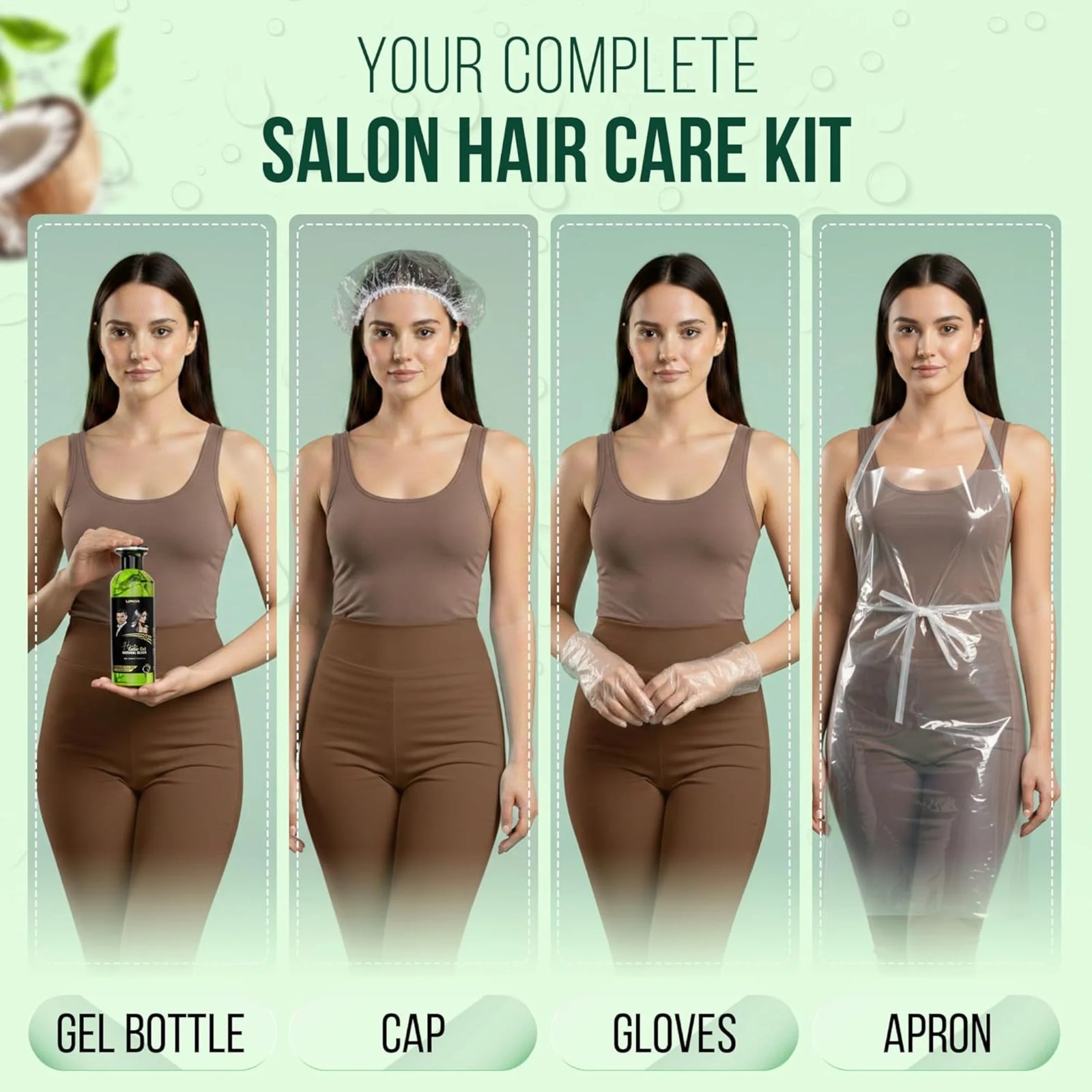 UNIK Care Black Hair Colour Gel | 2 × 250ml