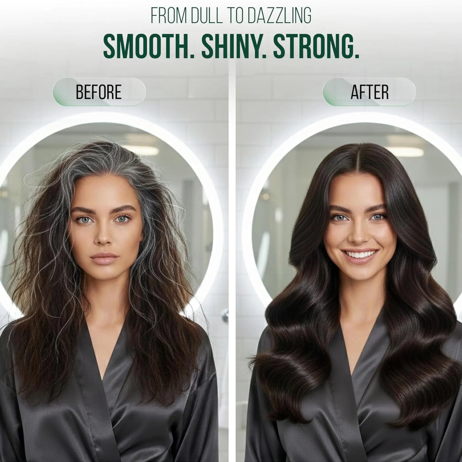UNIK Care Black Hair Colour Gel | 2 × 250ml